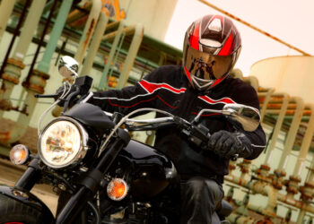 Área de espera para motos