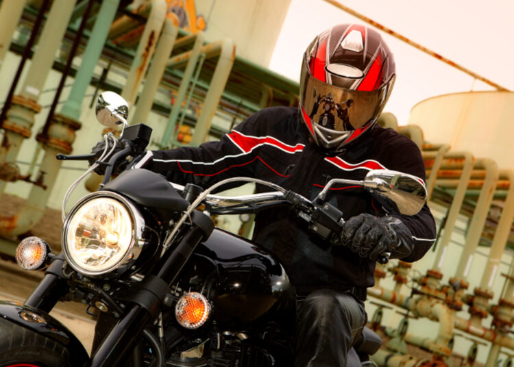 Área de espera para motos