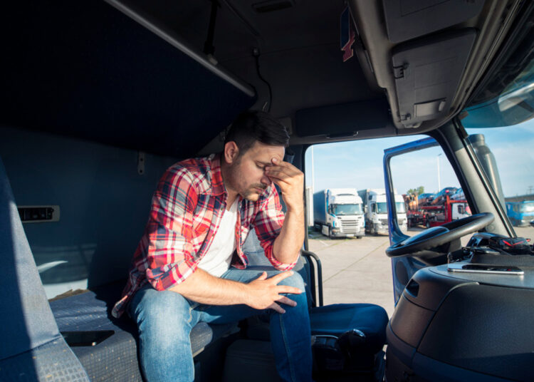 Motorista sem exame toxicológico