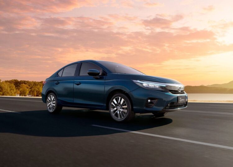 Novo Honda City está em testes