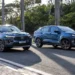 Fiat Pulse e Fiat Fastback 2025, modelos híbridos na frente de uma estrada
