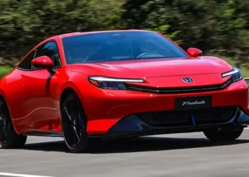 Honda Prelude vermelho é uma das novidades apresentadas no Festival Interlagos.