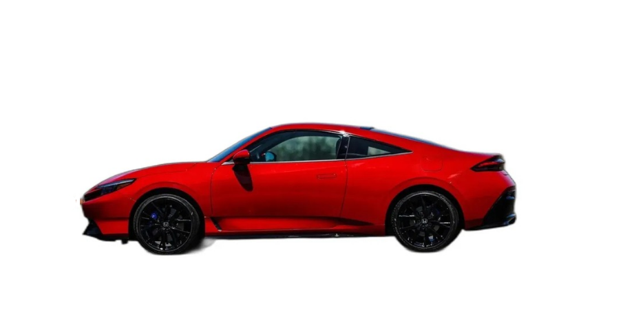 Carro esportivo vermelho com design futurista vira destaque em tendência automotiva.