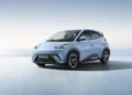 BYD Dolphin Mini, modelo elétrico da marca líder em emplacamentos no Brasil.