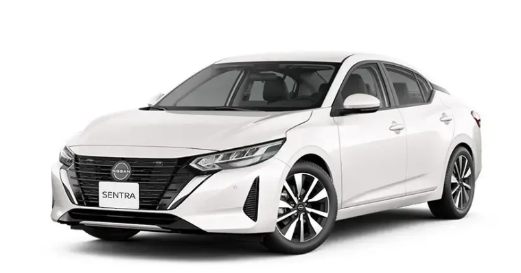 Carro da marca Nissan, modelo Sentra.